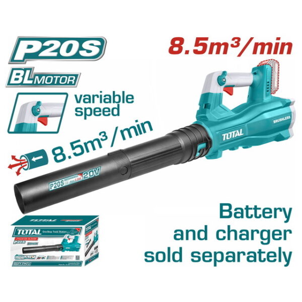 Blower 20V Lithium-ion Total TABLI204282