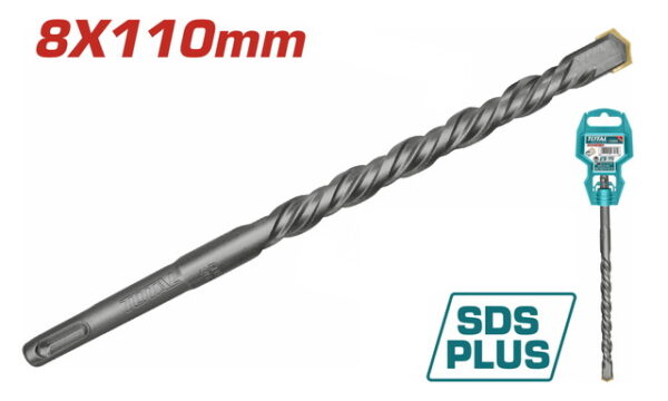 Concreate SDS plus hammer drill 8 X 110mm Total TAC310801