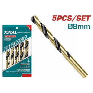 HSS Drill Bit Din 338 8mm Total TAC100803