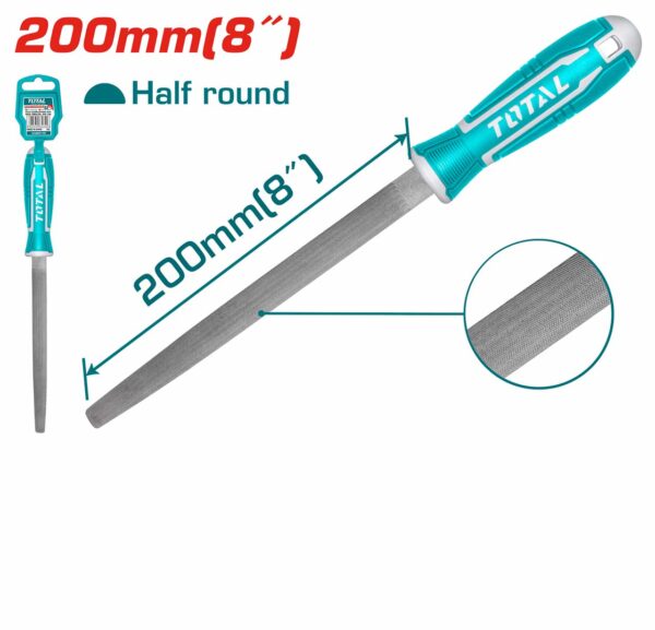 Half Round Steel File Total THT91286