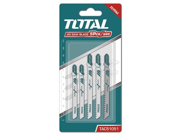 Jig Saw Blade 5 Pcs Set Total TAC51051