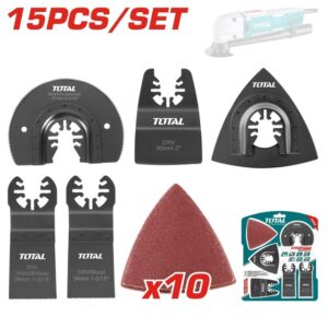 MULTI TOOL BLADE SET 15PCS Total TAKTMT1502