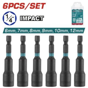 Magnetic Nuts 6 Pcs Set Total  TAC2765061
