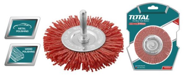 Nylon brush 100mm Total TAC34045
