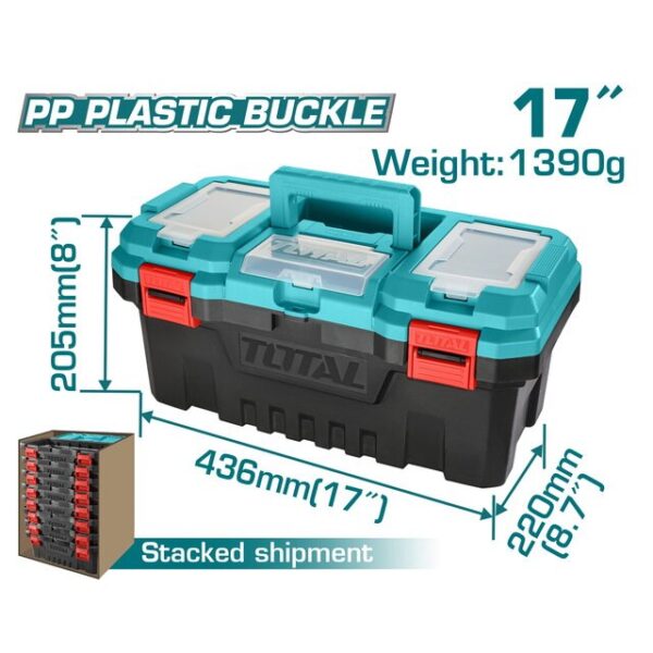 Plastic Tool Box Total TPBX0171