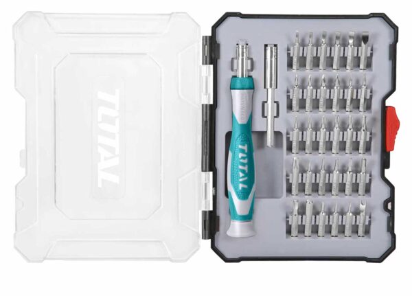Precision Screwdriver Bit Set Total TACSD30326