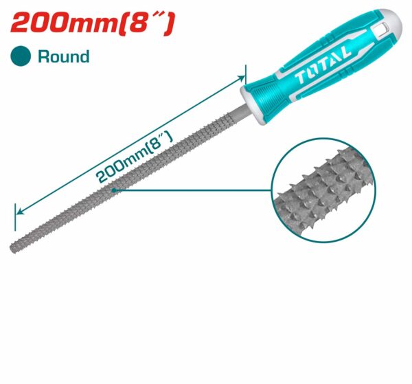 Round Wood File Total THT91786