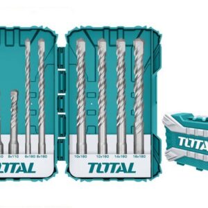 SDS - PLUS Hammer Drill Bits Set 9 Pcs Total TACSDL30901
