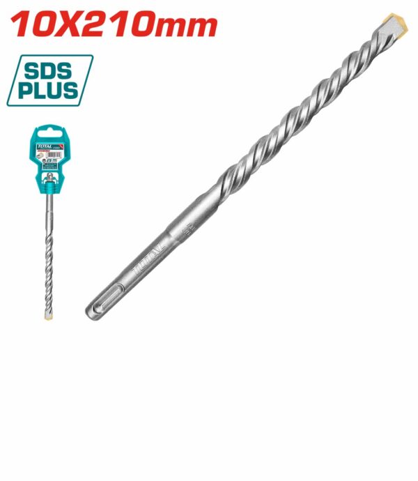 SDS Plus Hammer Drill Bit 10x210mm Total TAC311003