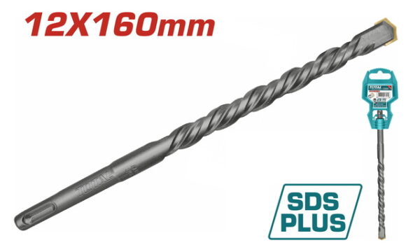 SDS plus hammer drill 12 X 160mm Total TAC311202