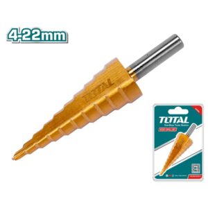 Step drill bit 4 - 22mm Total TAC8242201