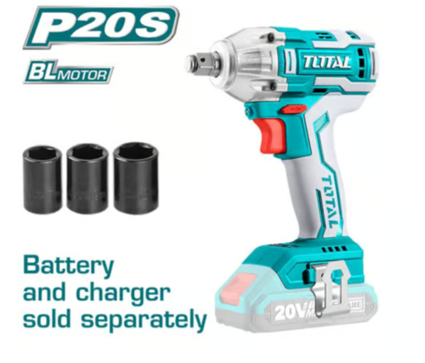 Lithium-ion Impact Wrench Total TIWLI2001A1