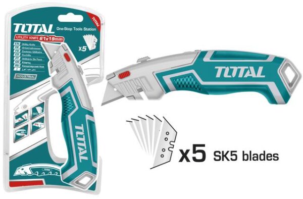 Utility Knife 180mm Total THT5116118