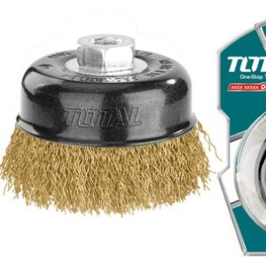 Wire Cup Brush 75mm TOTAL TAC31035