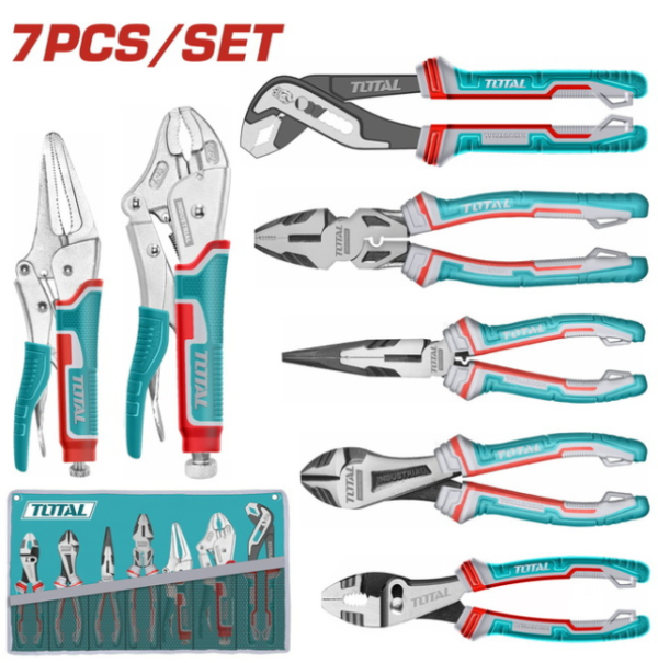 7 Pcs Pliers set Total TOS23055