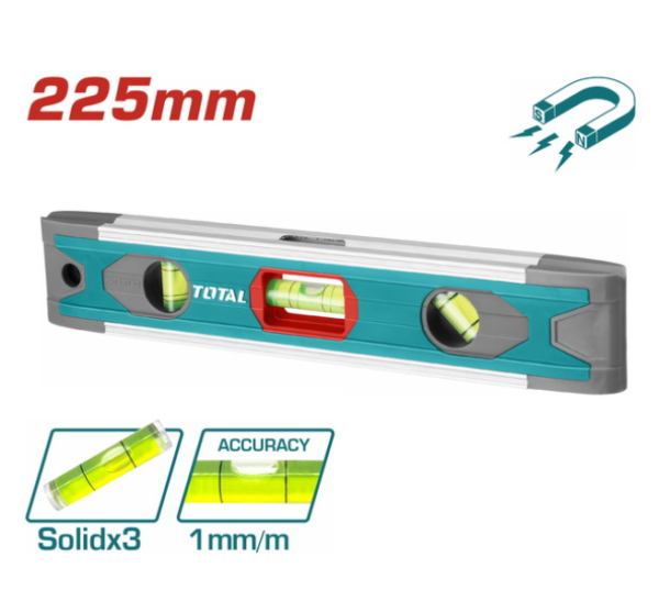 MINI SPIRIT LEVEL 22.5cm Total TMT2235