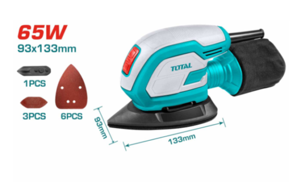 Palm Sander 65W Total TMS6505