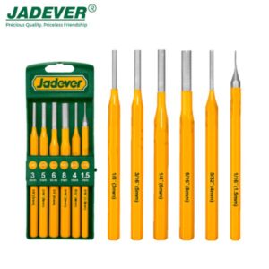 Pin punch 6 Ps set Jadever JDCC8306