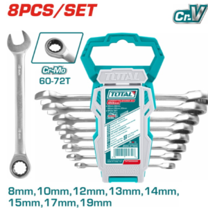 Ratchet Spanner Set 8 Pcs Total THT102RK086