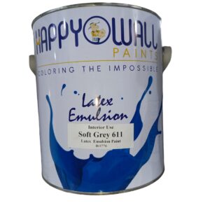 Latex Emulsion-Soft Grey 611 Galon Happy wall