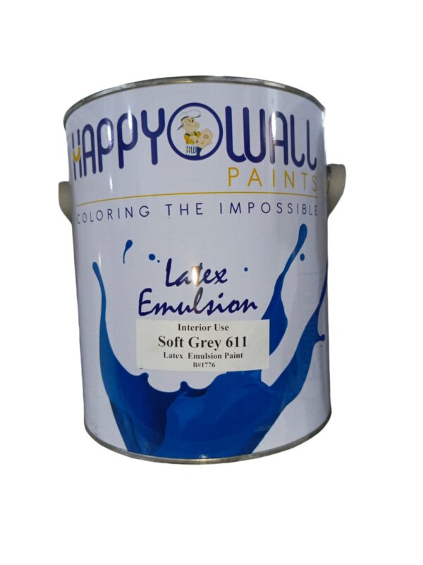 Latex Emulsion-Soft Grey 611 Galon Happy wall