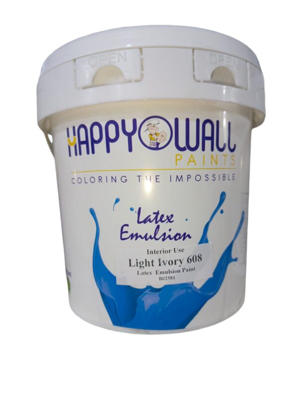 Latex Emulsion-Light Ivory 608 Galon Happy Wall