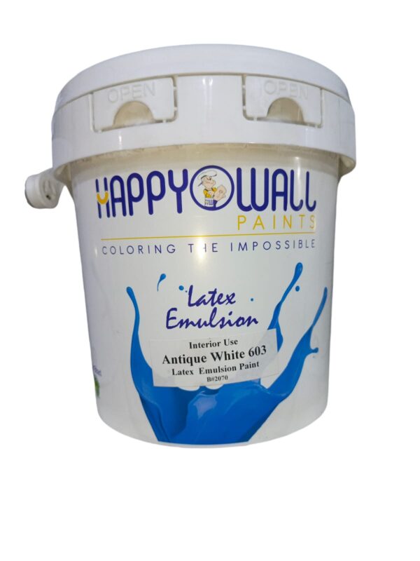 Latex Emulsion-Antique White 603 Galon Happy Wall