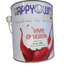 Vinyl Emulsion-Ivory 904 Galon Happy Wall