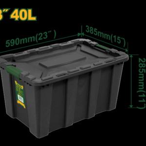 Plastic Storage Box Size “23 – 40L  Jadever JDTB3340