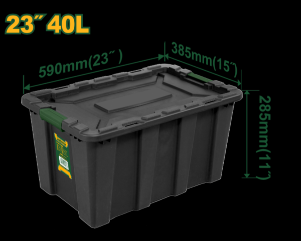 Plastic Storage Box Size “23 – 40L  Jadever JDTB3340