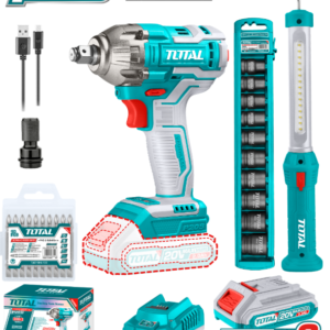 Cordless 2pcs combo kit Total TOSLI231004