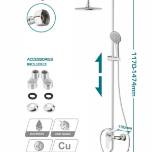 Single Lever Bath - Shower Mixer Total TSLBM513681