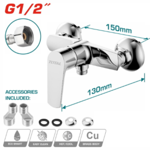 Single Lever Shower Mixer Total TSLBM41201