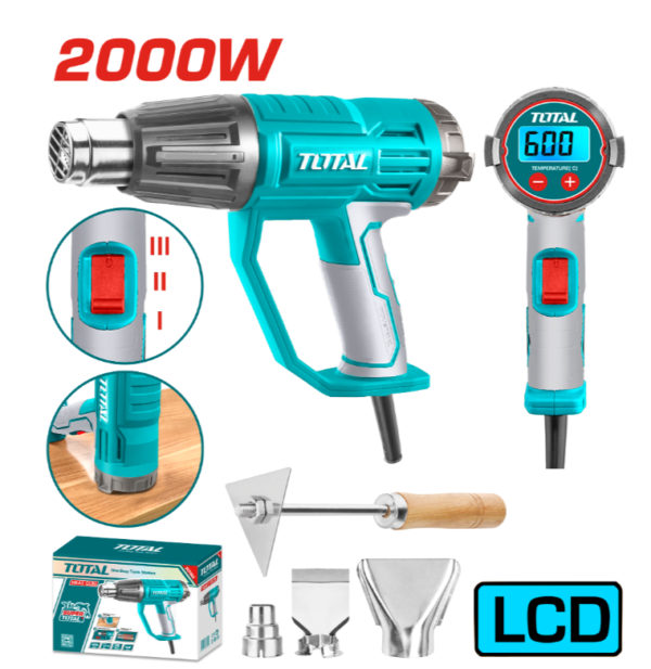Total Heat Gun 2000W Total TB20056
