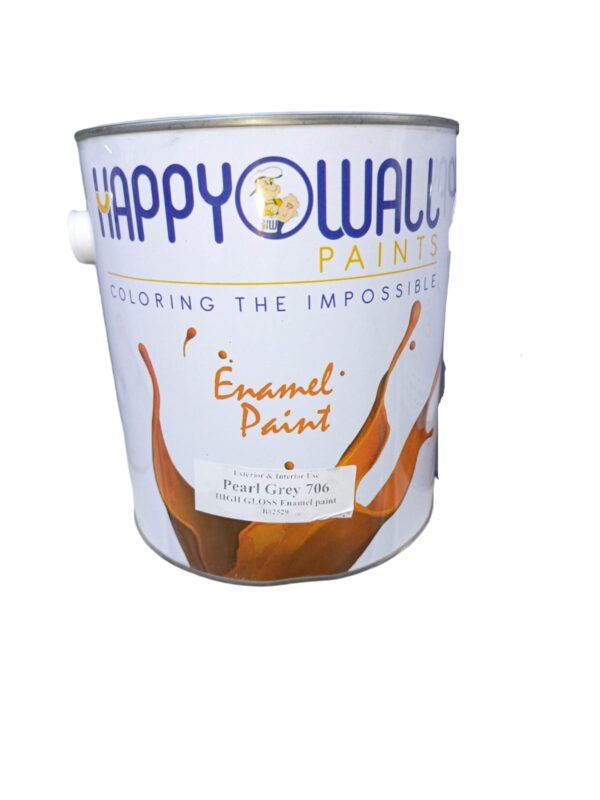 Enamel Paint-Pearl Grey 706 Galon Happy Wall