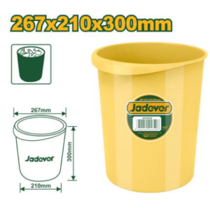 Plastic Rubbish Bin Jadever JDLJ1330
