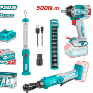 Li-ion 3 Pcs Combo Kit Industrial Total TOSLI240461