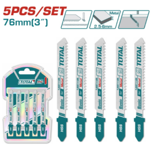 Jig saw blade for metal 5pcs Total TJSBT118B