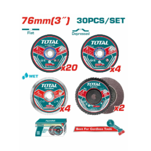 Cutting & Grinding Disc Set Total TAC97630